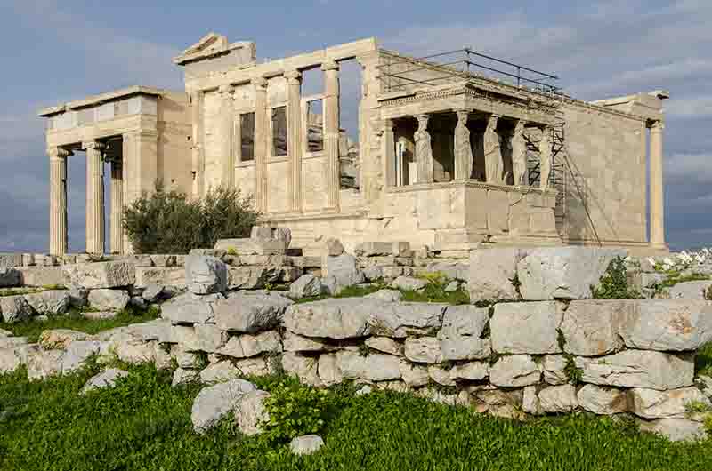 17 - Grecia - Atenas - La Acropolis - templo de Erecteion